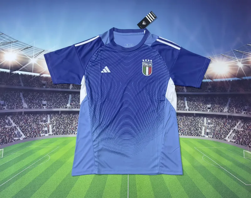 Italy 2025/26 Goalkeeper Shirt Blue