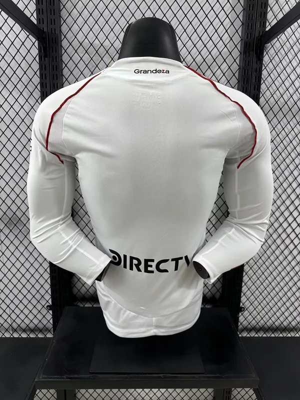 River Plate 2024/25 Home Shirt Long Sleeve Player Version — 2