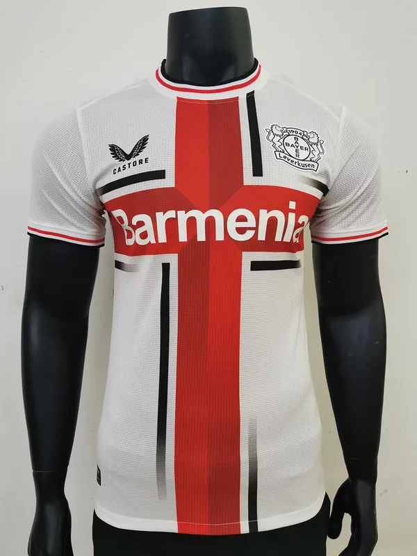 Bayer Leverkusen 2024/25 Shirt Player Version Special Edition White — 1