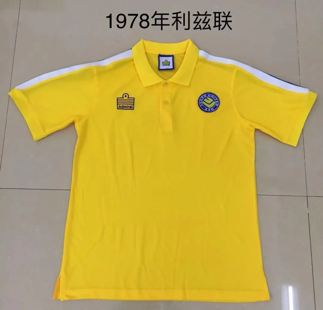 Leeds United 1977/78 Away Shirt Yellow