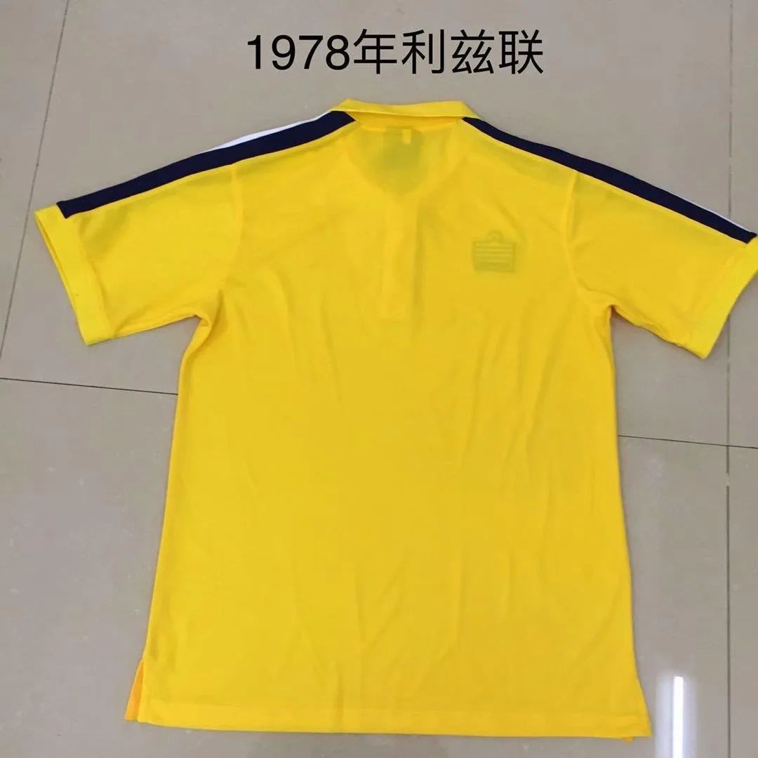 Leeds United 1977/78 Away Shirt Yellow — 2