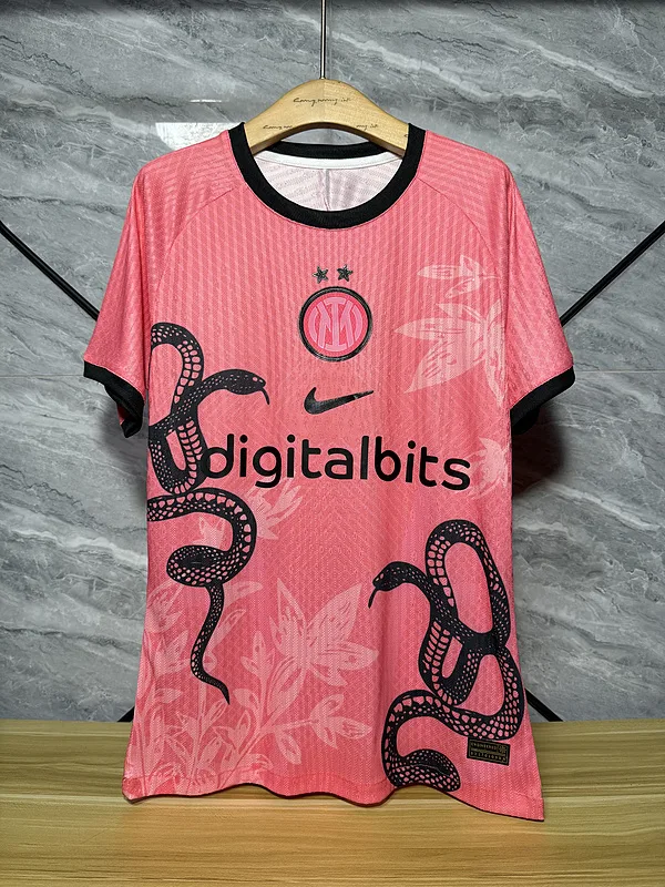 Inter Milan 2025/26 Shirt Player Version Special Edition Pink