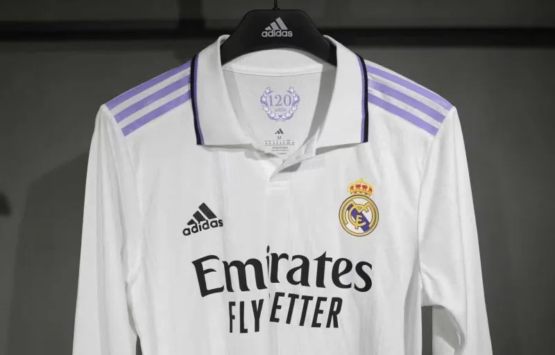 Real Madrid 2022/23 Home Shirt Long Sleeve Player Version — 2