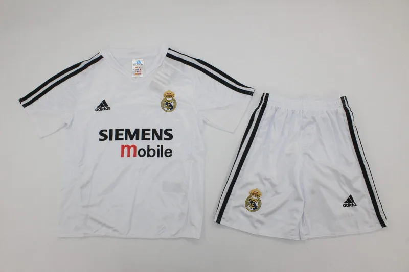 Real Madrid 2004/05 Home Kids Kit