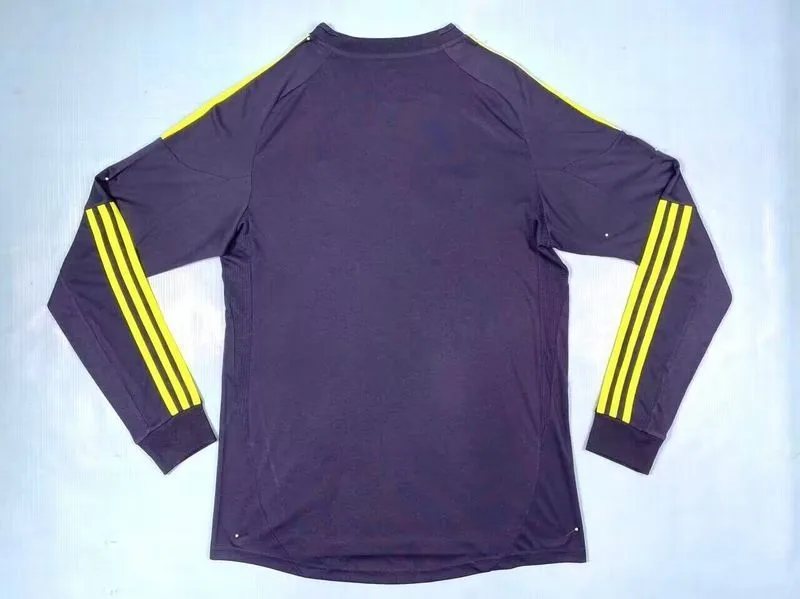 Real Madrid 2012/13 Away Shirt Long Sleeve Blue