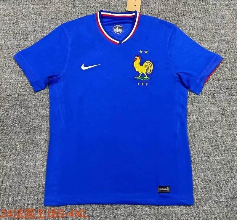 France 2025/26 Home Shirt Short Sleeve — 2