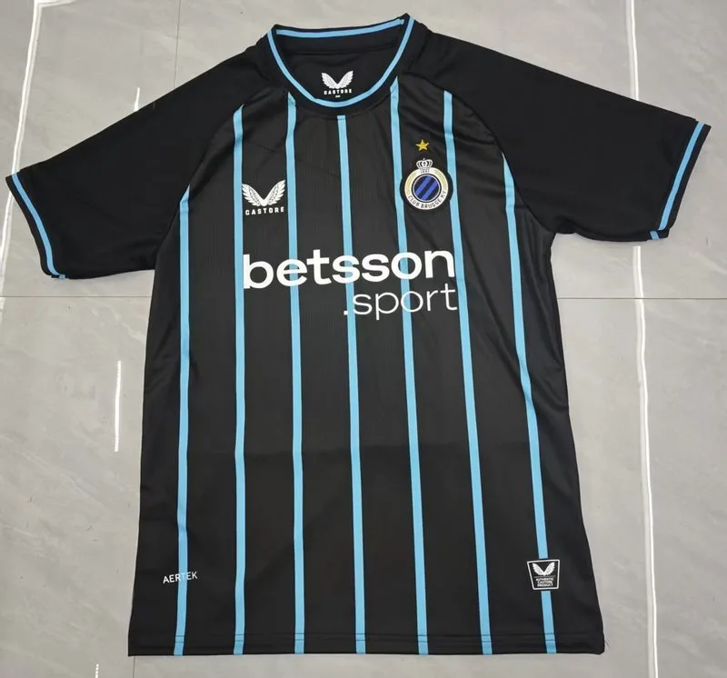 Club Brugge 2025/26 Home Shirt Short Sleeve — 2