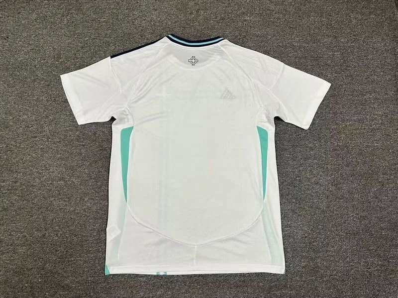 Northern Ireland 2024 Away Shirt Short Sleeve White