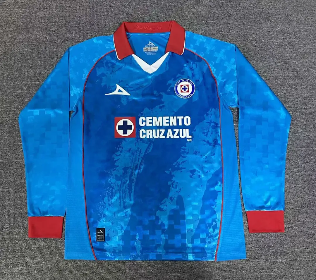Cruz Azul 2025/26 Away Shirt Long Sleeve Player Version — 1