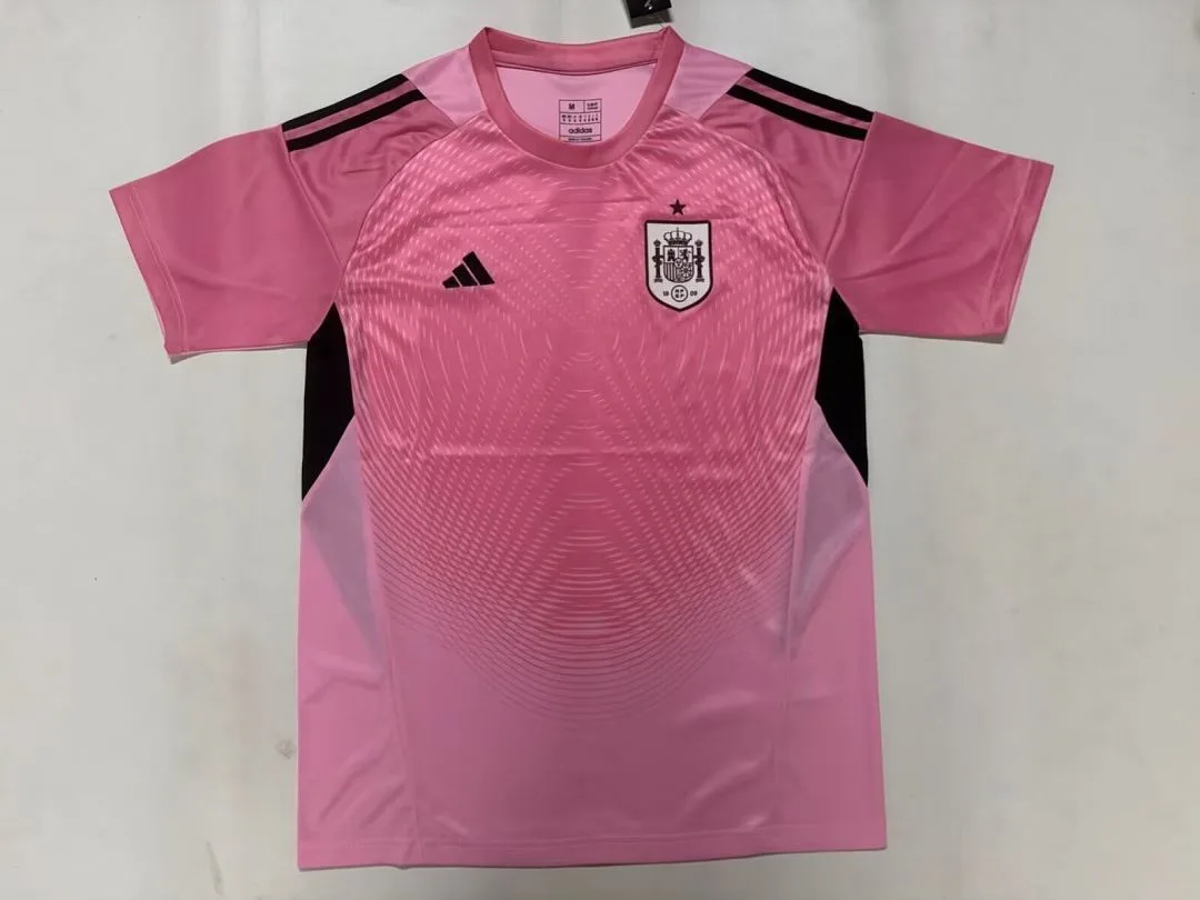 Spain 2026 Goalkeeper Shirt Pink