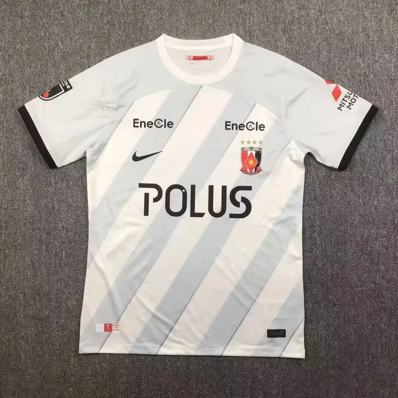Urawa Red Diamonds 2024/25 Away Shirt Short Sleeve Red — 2
