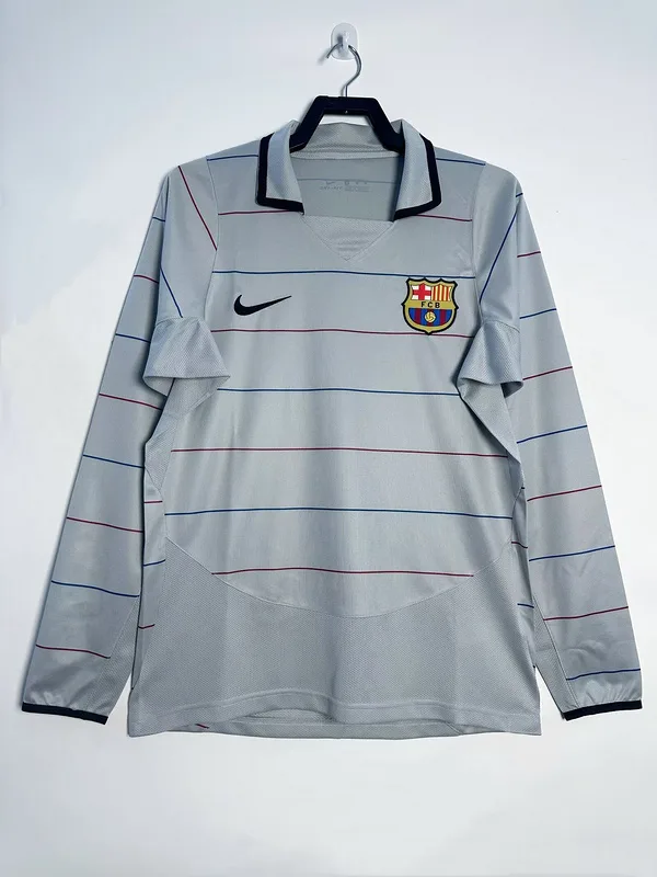 Barcelona 2003/04 Away Shirt Long Sleeve
