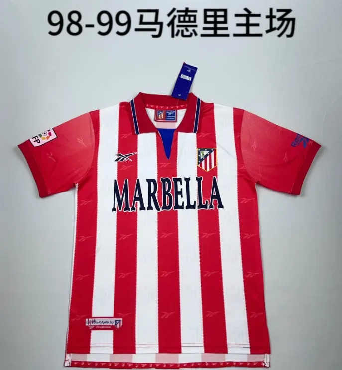 Atlético Madrid 1998/99 Home Shirt