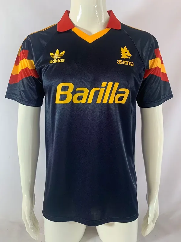 Roma 1991/92 Ausweich Trikot
