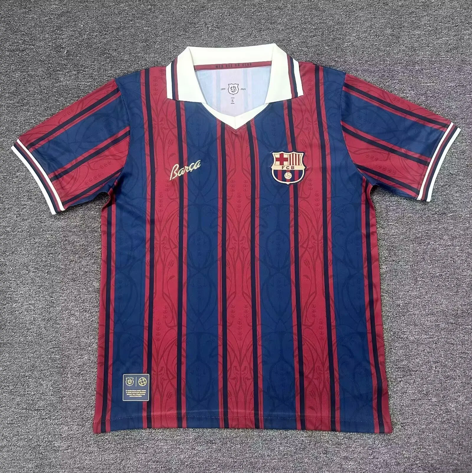 Barcelona Camiseta Manga Corta Edición Especial 125th Embroidery Logo