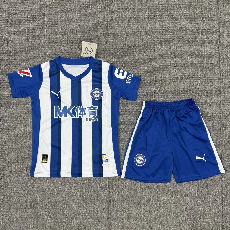 Deportivo Alavés 2025/26 Domicile Ensemble Enfant