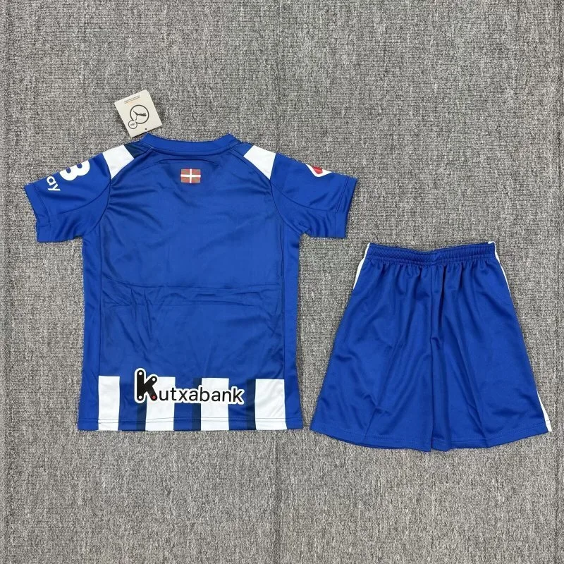 Deportivo Alavés 2025/26 Domicile Ensemble Enfant — 2