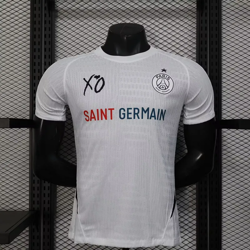 Paris Saint-Germain 2025/26 Camiseta White XO Player Verison