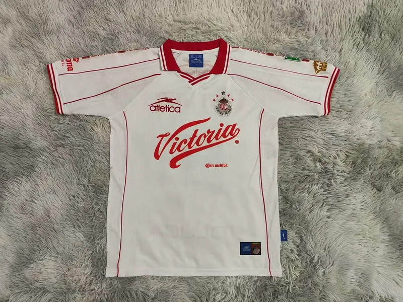 Toluca 1999/00 Away Shirt White — 2