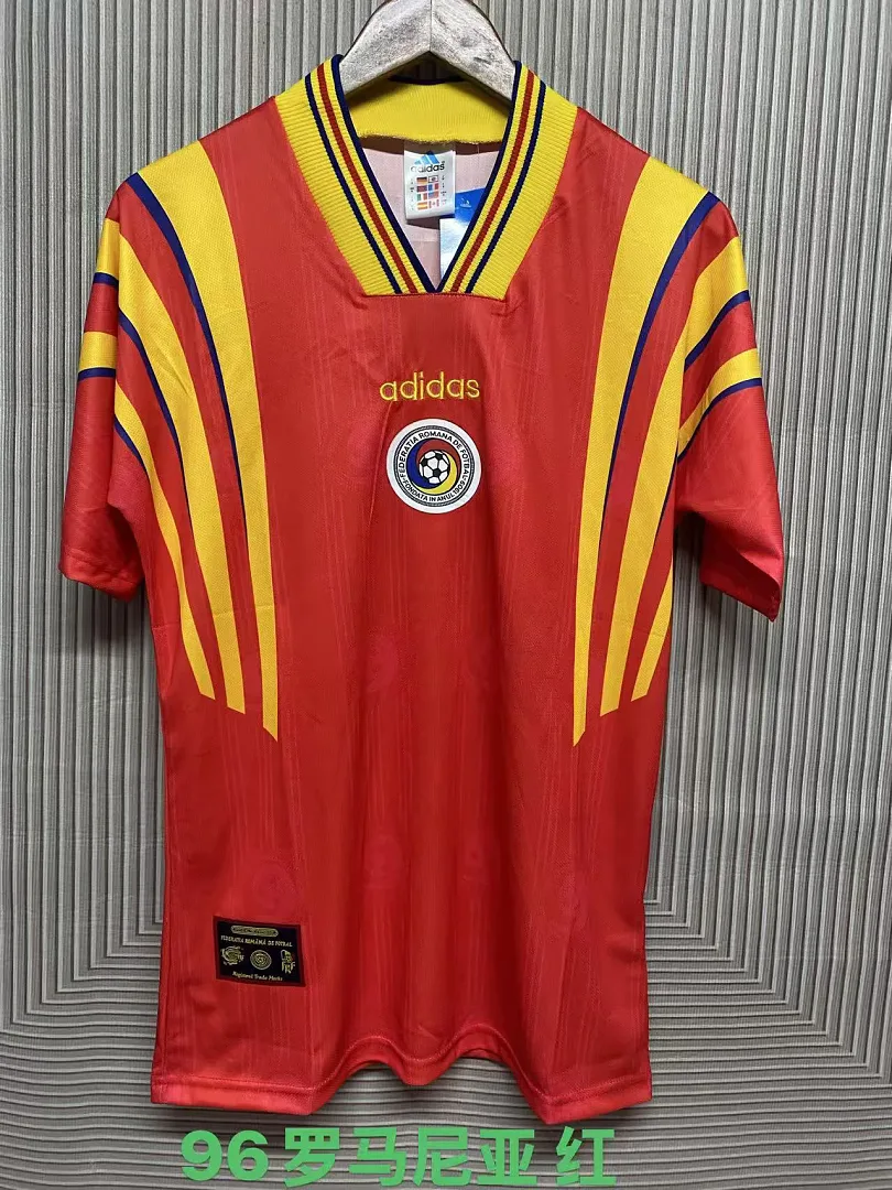 Romania 1996 Shirt Red — 2