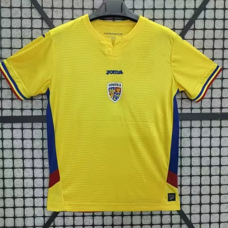 Rumanía 2025/26 Primera Equipación Camiseta Manga Corta — 2
