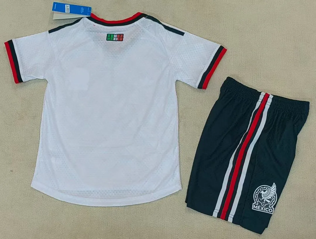 México 2026 Segunda Equipación Conjunto de Niño Versión Jugador White — 1