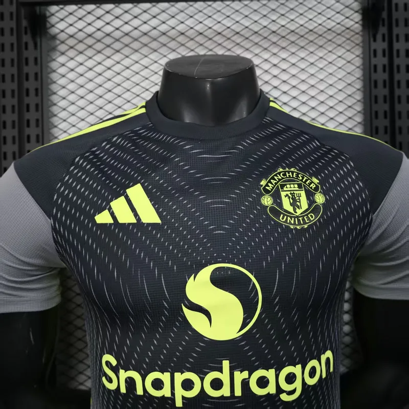 Manchester United 2025/26 Camiseta Versión Jugador Edición Especial Grey — 1