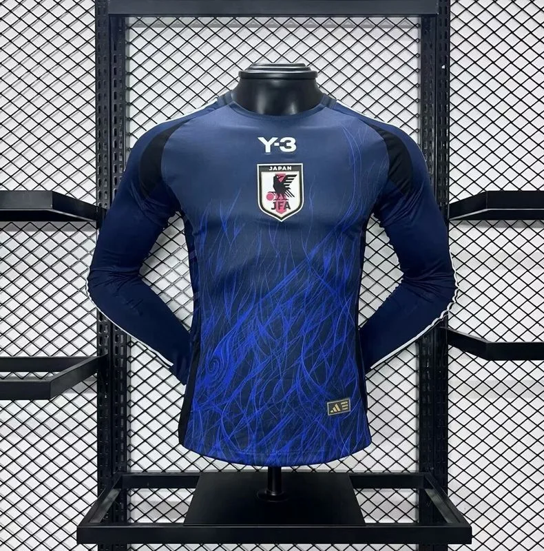 Japan 2024 Home Shirt Long Sleeve Player Version — 2