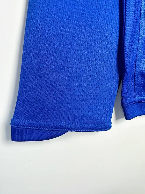 Manchester United 2007/08 Goalkeeper Shirt Long Sleeve Blue — 2