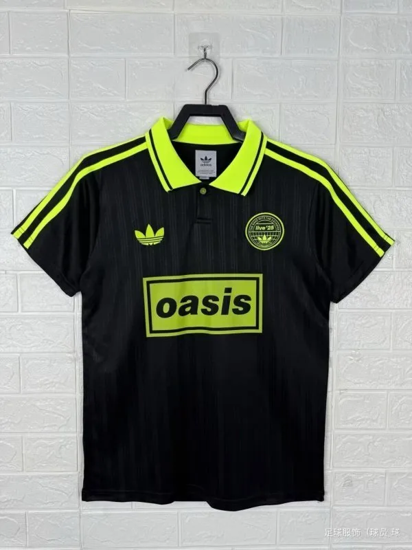 Ad X Oasis Tour Jacquard Trikot Green — 1