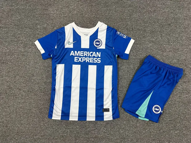 Brighton 2025/26 Home Kids Kit — 2