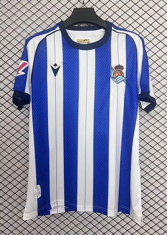 Real Sociedad 2025/26 Home Shirt Short Sleeve — 2
