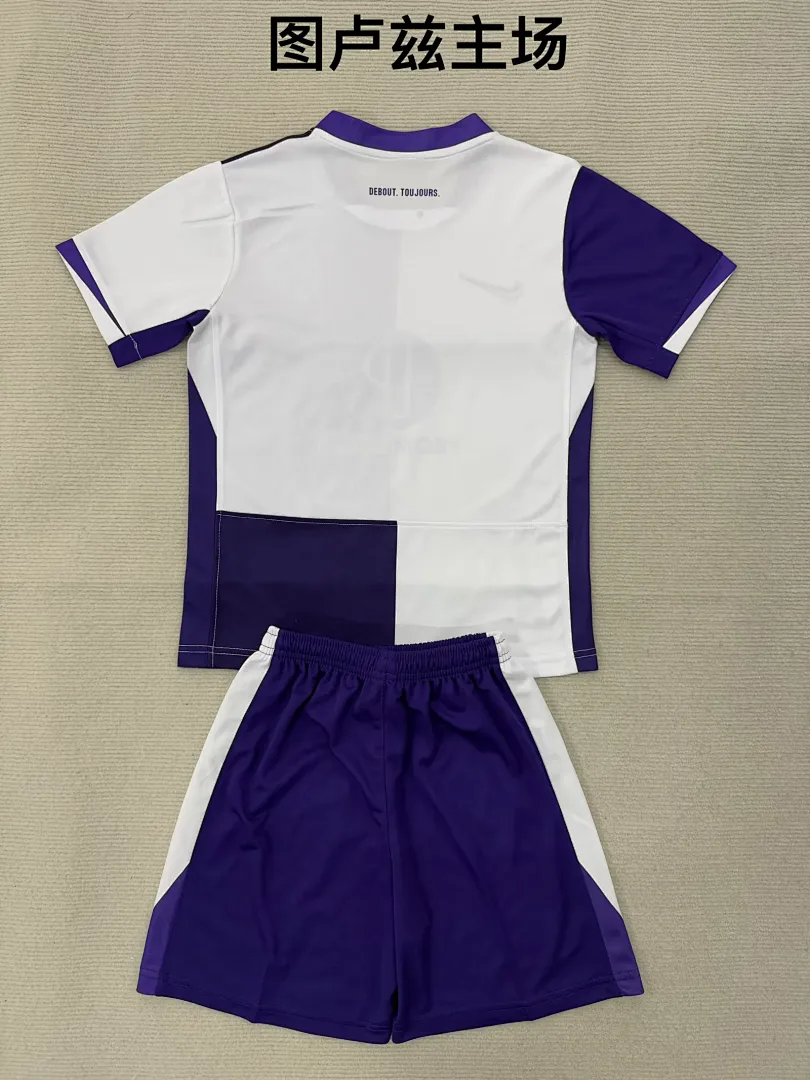 Toulouse 2025/26 Primera Equipación Conjunto de Niño — 2