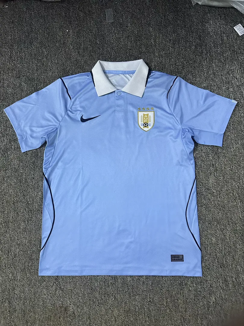Uruguay 2026 Primera Equipación Camiseta Manga Corta