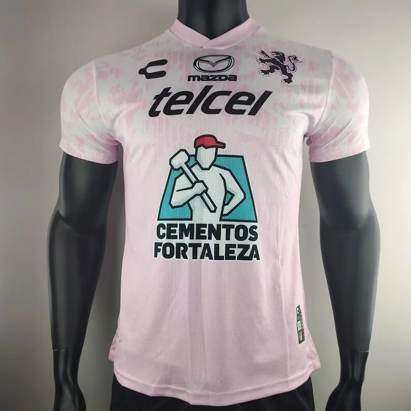 Club León 2024/25 Extérieur Maillot Femme Version Joueur Pink — 2