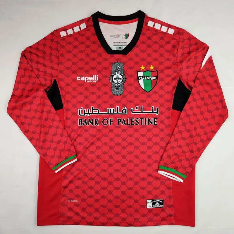Palestina Camiseta Manga Larga Red
