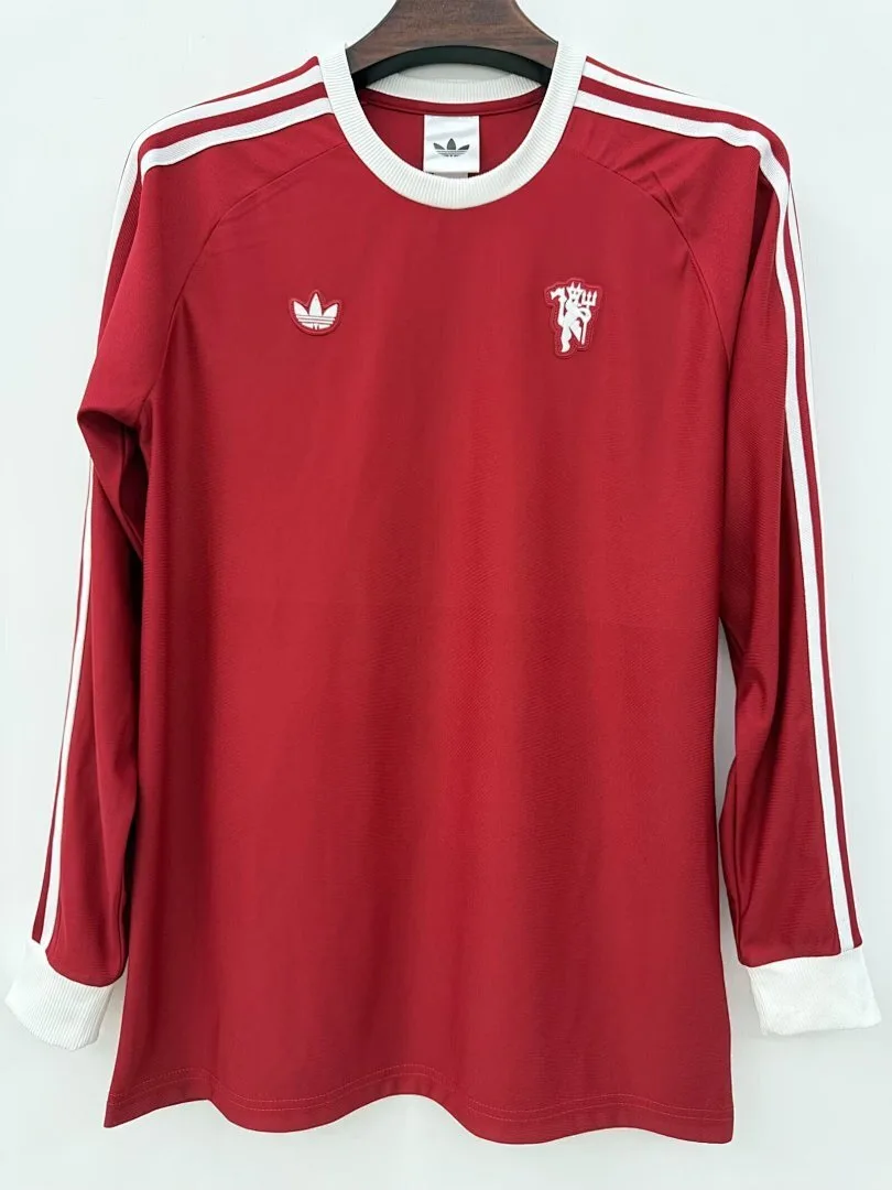 Manchester United Maillot Manches Longues Red — 2