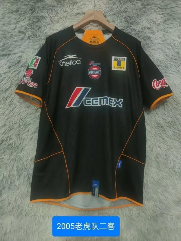 Tigres UANL 2005 Third Shirt Black — 2