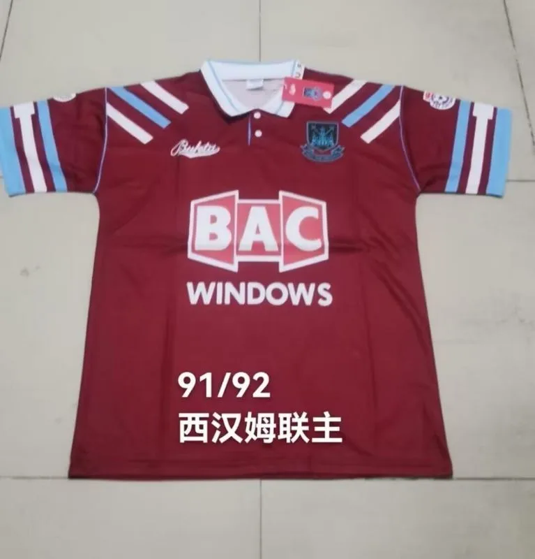 West Ham United 1991/92 Home Shirt