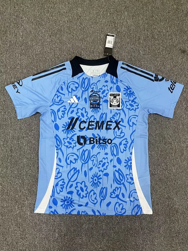 Tigres UANL 2025/26 Gardien Maillot Blue — 2
