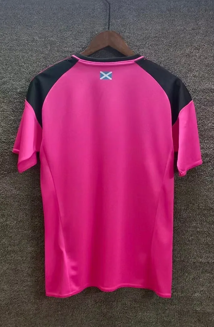 Scotland 2016 Away Shirt Pink