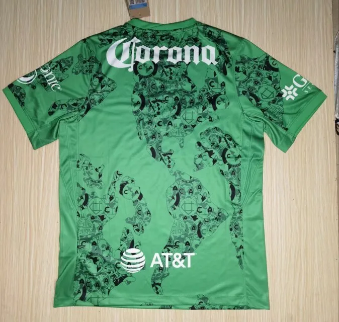 Club América 2024/25 Goalkeeper Shirt Green — 1