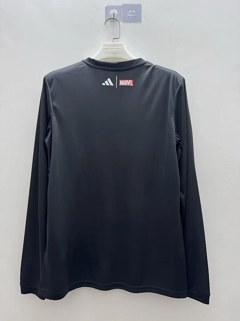 Real Madrid 2025/26 Camiseta Manga Larga Black