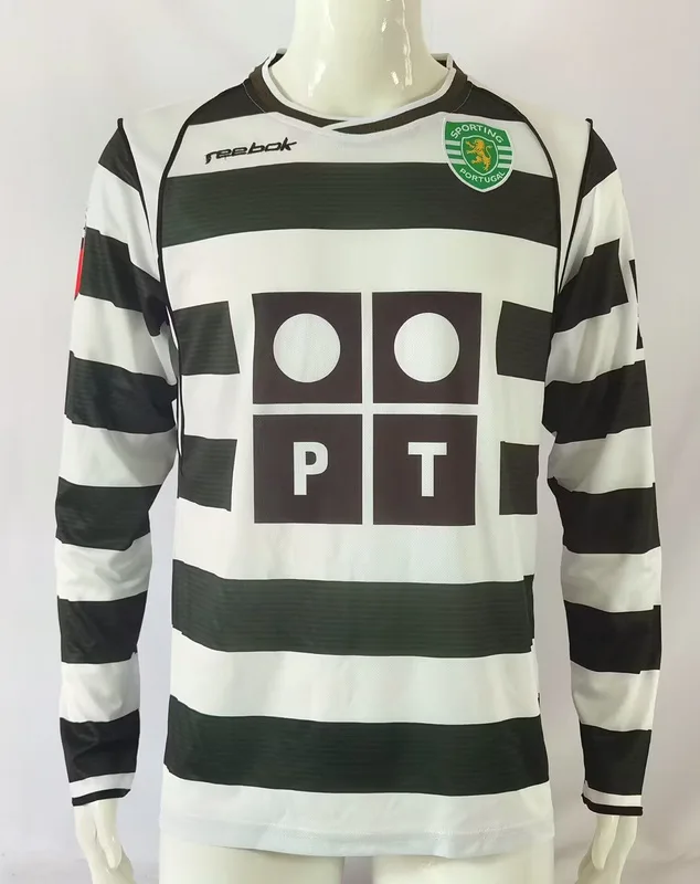 Sporting CP 2001/02 Home Shirt Long Sleeve