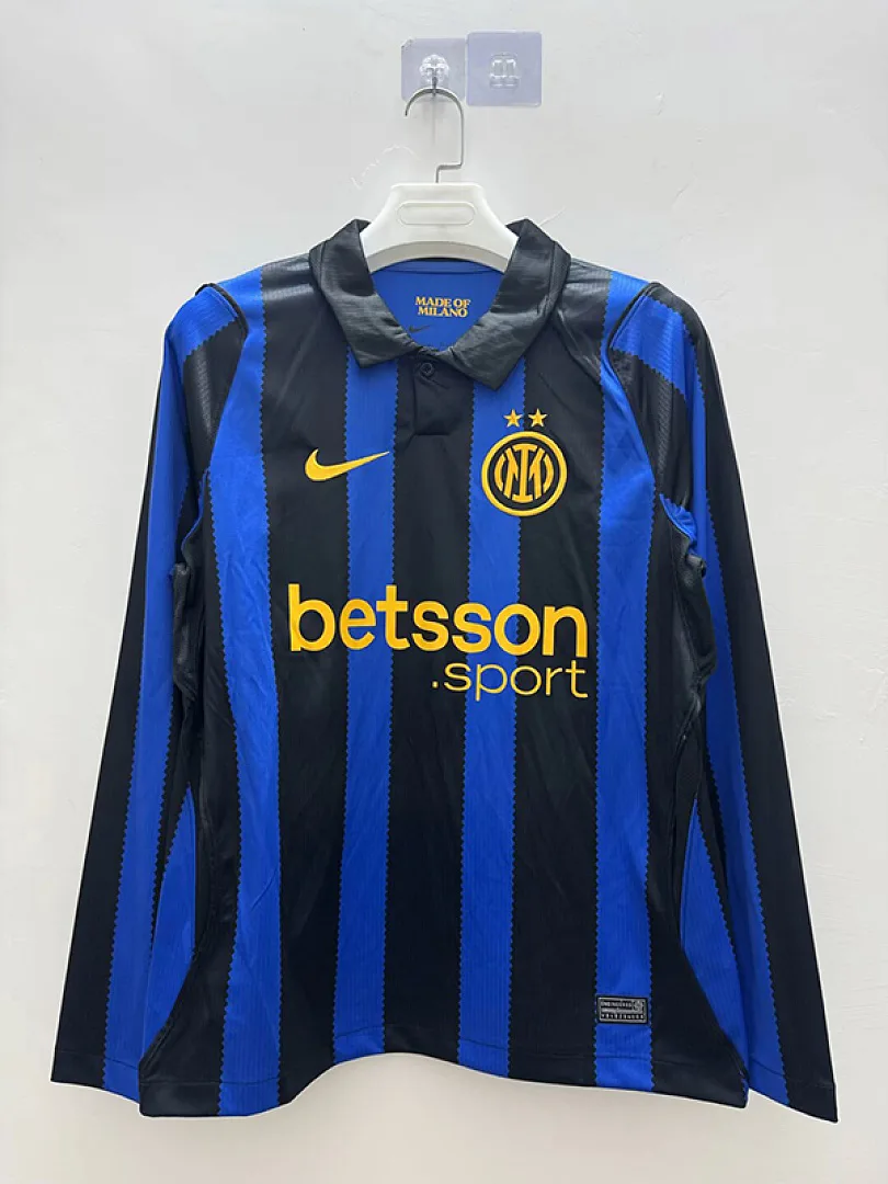 Inter Milan 2026/27 Home Shirt Long Sleeve — 2