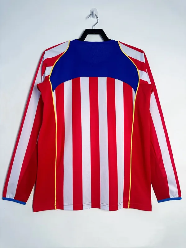 Atlético Madrid 2004/05 Home Shirt Long Sleeve — 2
