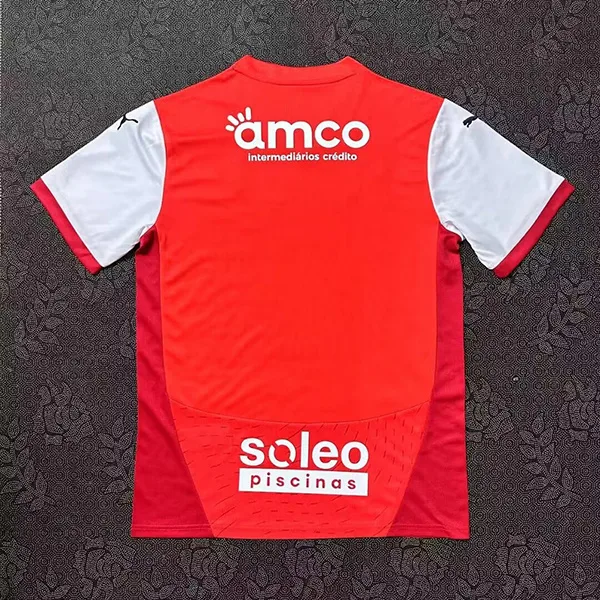 Braga 2024/25 Home Shirt Short Sleeve — 1