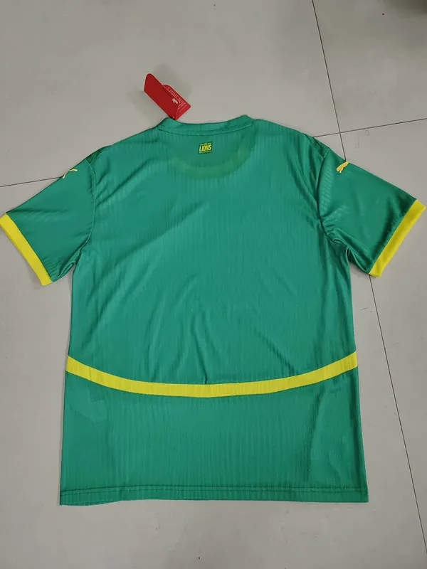 Senegal 2024/25 Away Shirt Player Version Green — 2
