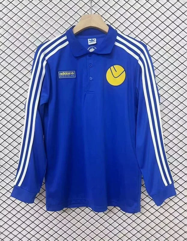Leeds United Trikot Langarm Blue — 2