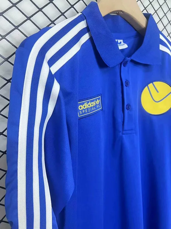 Leeds United Trikot Langarm Blue